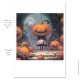 Giclée Print: "Pumpkin Head!"