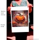 Giclée-Druck: "3 Scary Jack-O-Lanterns"